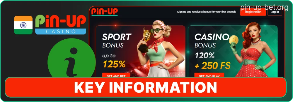 Pin-Up essential details for players