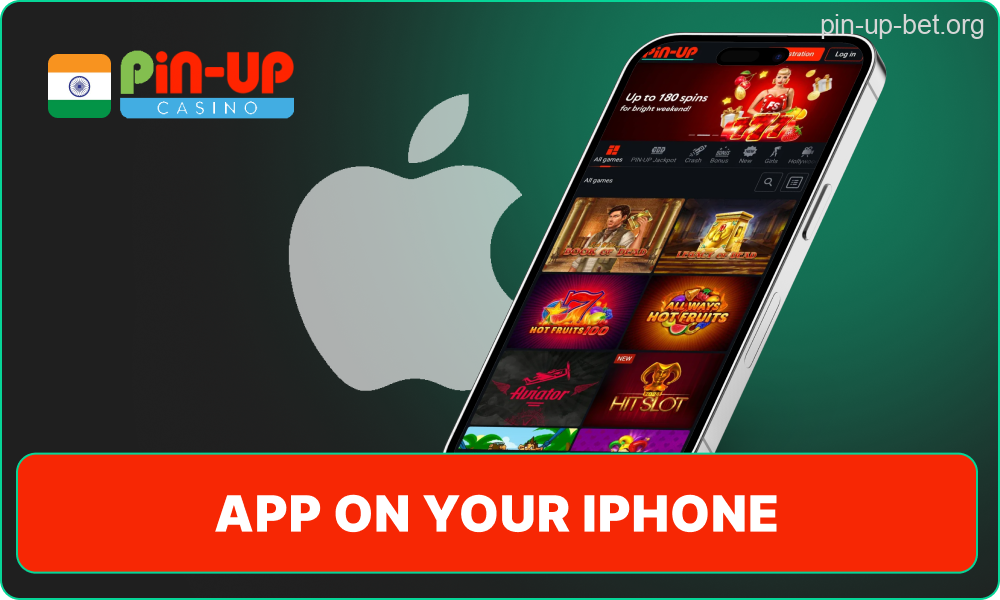 Pin-Up iOS access and usage