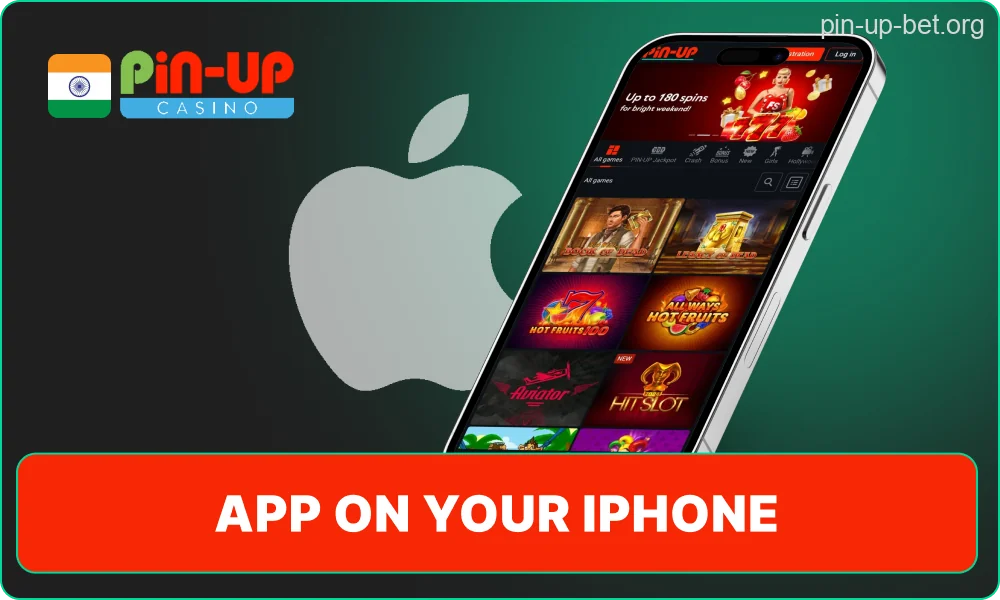 Pin-Up iOS access and usage