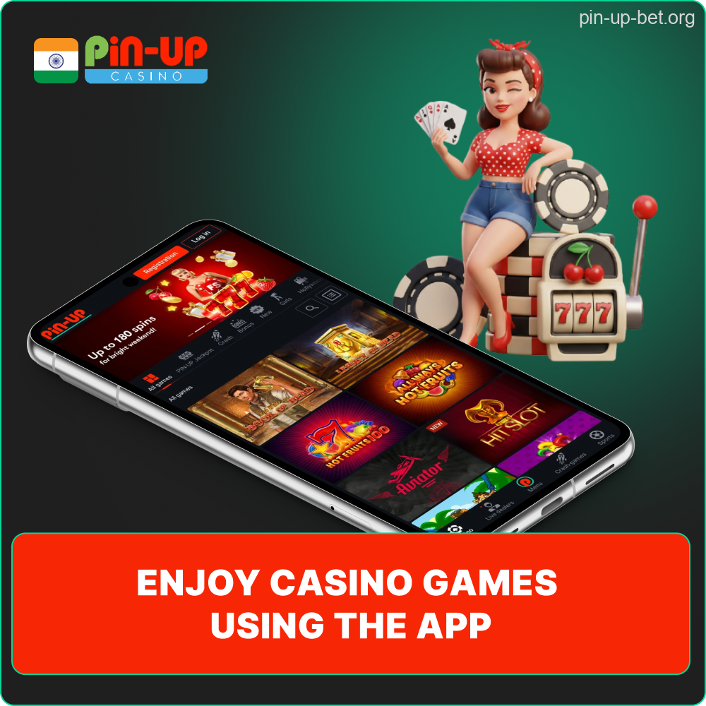 Pin-Up mobile gaming experience